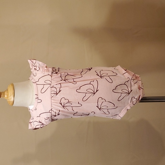 NWT Girls 24 Months Butterfly Onesie w/ Matching Pants by Carters - Picture 6 of 9